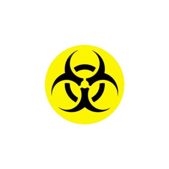 BIOHAZARD (jelvény, 2,5 cm) BIOHAZARD (jelvény, 2,5 cm)