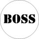BOSS (jelvény, 2,5 cm)