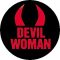 DEVIL WOMAN (jelvény, 2,5 cm)