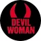 DEVIL WOMAN (jelvény, 2,5 cm)