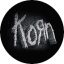 KORN: Stone Logo (jelvény, 2,5 cm)