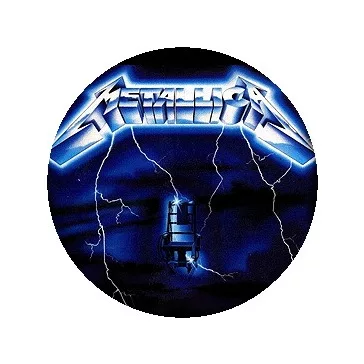 METALLICA: Ride The Lightning (jelvény, 2,5 cm)