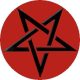 PENTAGRAM (jelvény, 2,5 cm)