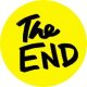 THE END (jelvény, 2,5 cm)