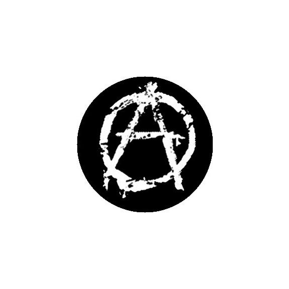 ANARCHY: Symbol (jelvény, 2,5 cm) ANARCHY: Symbol (jelvény, 2,5 cm)