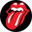 ROLLING STONES: Lips (jelvény, 2,5 cm)