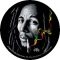 BOB MARLEY: Smoke (jelvény, 2,5 cm)