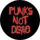 PUNKS NOT DEAD (jelvény, 2,5 cm)