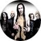 MARILYN MANSON: Group (jelvény, 2,5 cm)