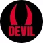DEVIL (jelvény, 2,5 cm)