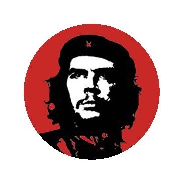 CHE GUEVARA (jelvény, 2,5 cm)