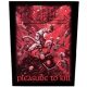 KREATOR: Pleasure To Kill (hátfelvarró / backpatch)