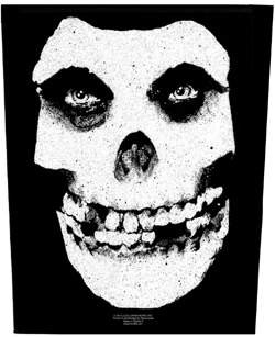 MISFITS: Skull (hátfelvarró / backpatch)