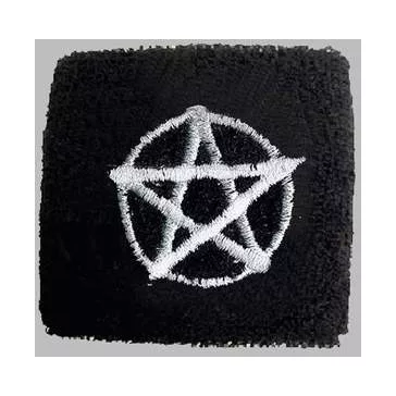 PENTAGRAM (frottír csuklószorító)