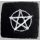 PENTAGRAM (frottír csuklószorító)