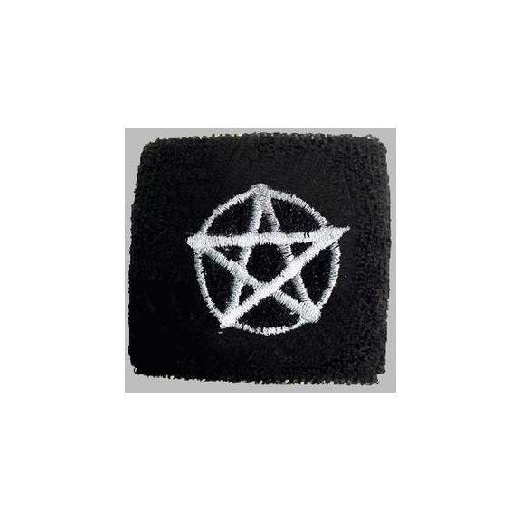 PENTAGRAM (frottír csuklószorító) PENTAGRAM (frottír csuklószorító)