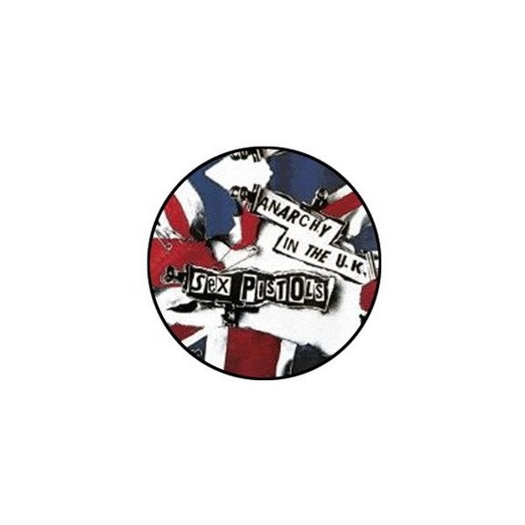 SEX PISTOLS: Anarchy In The U.K. (jelvény, 2,5 cm) SEX PISTOLS: Anarchy In The U.K. (jelvény, 2,5 cm)
