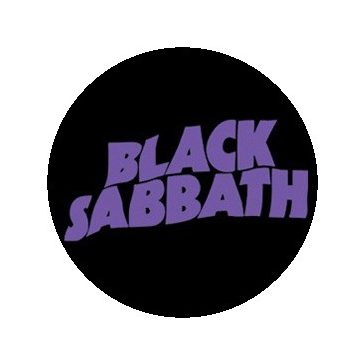 BLACK SABBATH: Master Logo (jelvény, 2,5 cm)