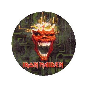 IRON MAIDEN: Virus (jelvény, 2,5 cm)