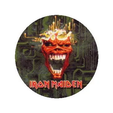 IRON MAIDEN: Virus (jelvény, 2,5 cm)