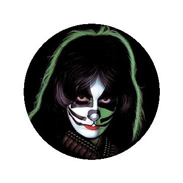 KISS: Peter Criss (jelvény, 2,5 cm)