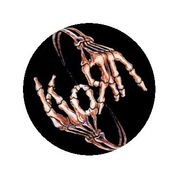 KORN: Signs (jelvény, 2,5 cm)