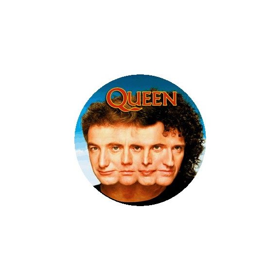 QUEEN: Faces (jelvény, 2,5 cm) QUEEN: Faces (jelvény, 2,5 cm)