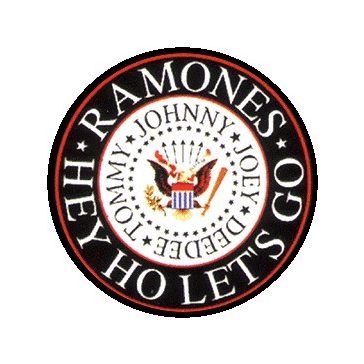 RAMONES: Logo (jelvény, 2,5 cm)