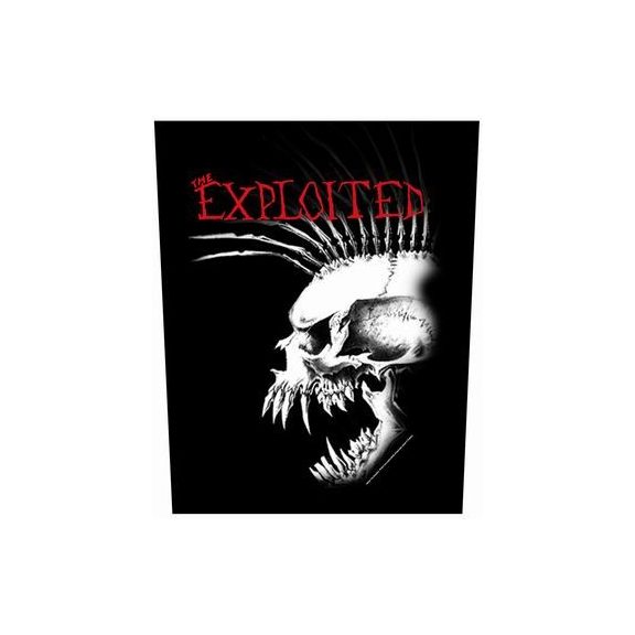 EXPLOITED: Bastard Skull (hátfelvarró / backpatch) EXPLOITED: Bastard Skull (hátfelvarró / backpatch)