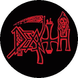 DEATH: Logo (jelvény, 2,5 cm)