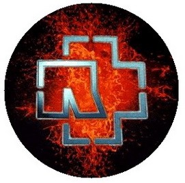 RAMMSTEIN: Lava (jelvény, 2,5 cm)