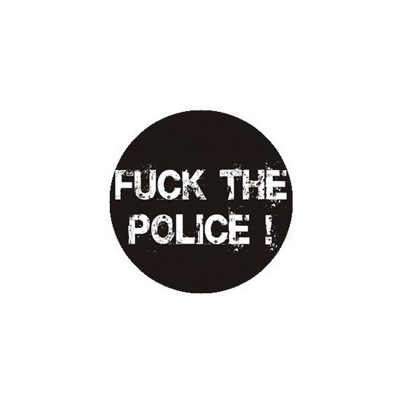 FUCK THE POLICE (jelvény, 2,5 cm) FUCK THE POLICE (jelvény, 2,5 cm)