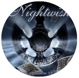 NIGHTWISH: Dark Passion Play (jelvény, 2,5 cm)