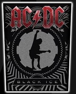 AC/DC: Black Ice (hátfelvarró / backpatch)