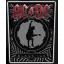 AC/DC: Black Ice (hátfelvarró / backpatch)