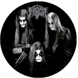 IMMORTAL: Band (jelvény, 2,5 cm)