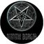 DIMMU BORGIR: Logo (jelvény, 2,5 cm)