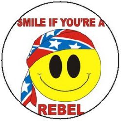 SMILEY: Smile If You're A Rebel (jelvény, 2,5 cm)