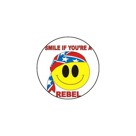 SMILEY: Smile If You're A Rebel (jelvény, 2,5 cm) SMILEY: Smile If You're A Rebel (jelvény, 2,5 cm)