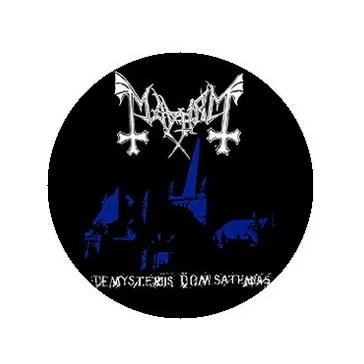 MAYHEM: De Mysteriis (jelvény, 2,5 cm)