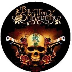 BULLET FOR MY VALENTINE: Pisztolyok (jelvény, 2,5 cm)