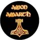 AMON AMARTH: Logo (jelvény, 2,5 cm)