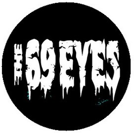 69 EYES: Logo (jelvény, 2,5 cm)
