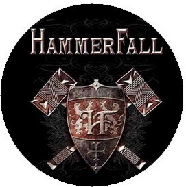 HAMMERFALL: Steel Meets (jelvény, 2,5 cm)