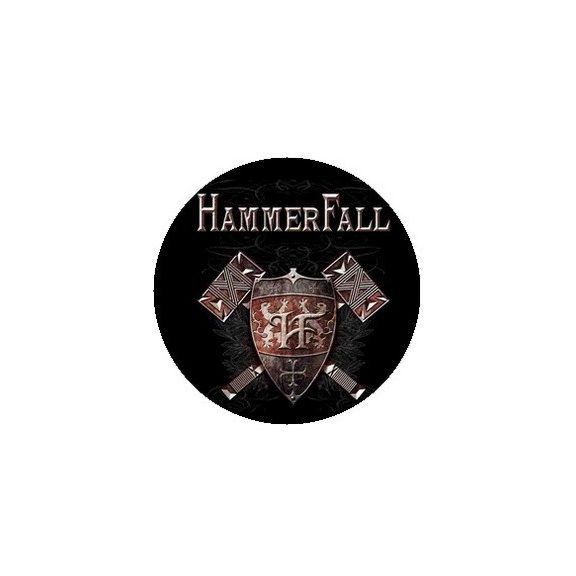 HAMMERFALL: Steel Meets (jelvény, 2,5 cm) HAMMERFALL: Steel Meets (jelvény, 2,5 cm)