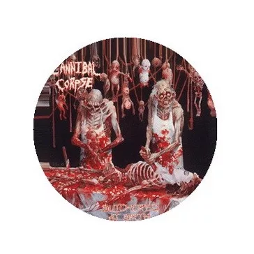 CANNIBAL CORPSE: Butchered At Birth (jelvény, 2,5 cm)