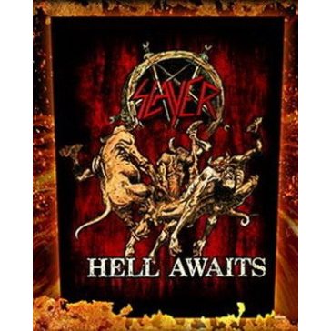 SLAYER: Hell Awaits (hátfelvarró / backpatch)