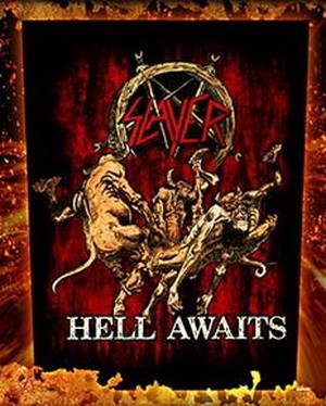 SLAYER: Hell Awaits (hátfelvarró / backpatch)
