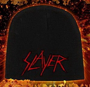 SLAYER: Logo Scratched (kötött sapka)
