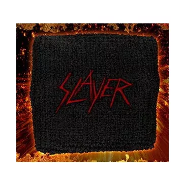 SLAYER: Logo (frottír csuklószorító)